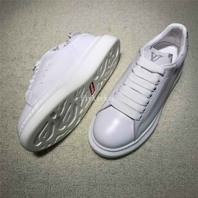 LVS X Supreme White Sport Sneaker